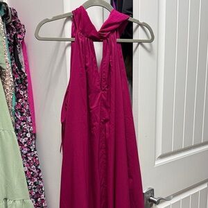 Banana Republic Magenta Dress